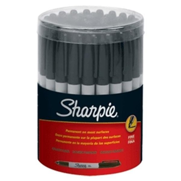 Sanford Sharpie Marker Black Fine 36 Ct Canister 35010 35010